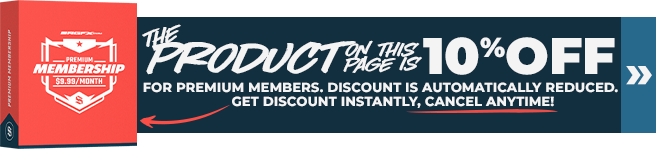 Banner for 10% off products with active premium membership at School of Racing Graphics.