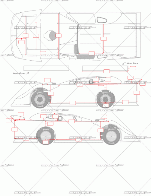 Generation 1 Dirt Late Model Template | School of Racing Graphics