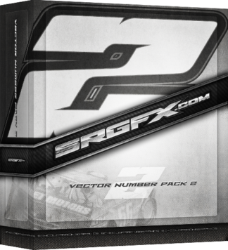 Vector Racing Number Set 2