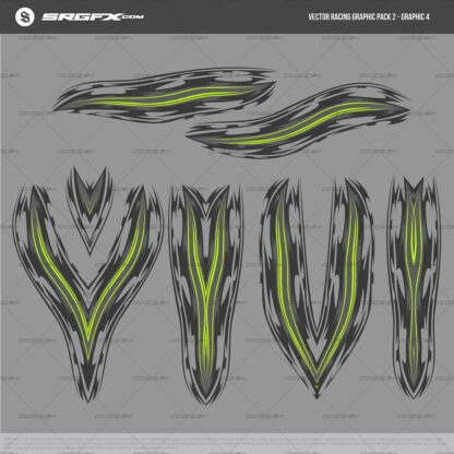SRGFX Vector Racing Graphic Pack 2 - Graphic 4