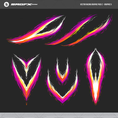 SRGFX Vector Racing Graphic Pack 2 - Graphic 5