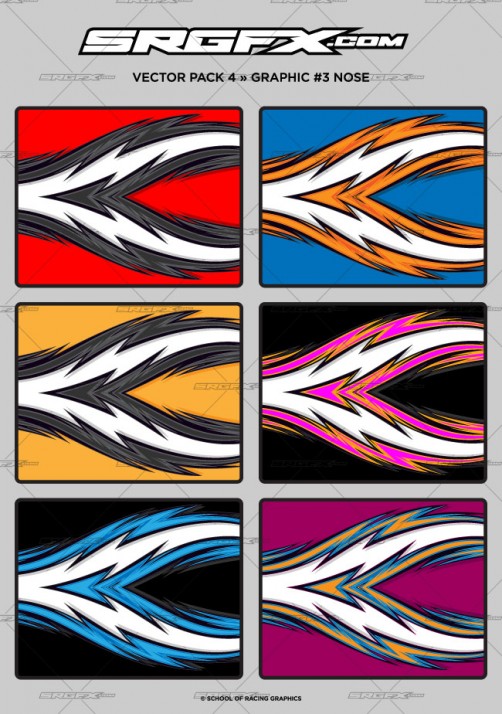 Vector Racing Graphics Pack 4 | SRGFX.com