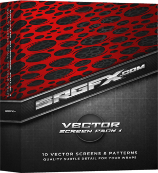 RGFX Vector Pattern Screen Pack 1 Box