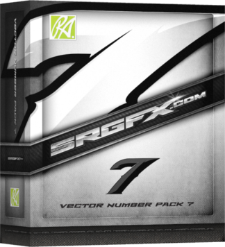 SRGFX Vector Number Pack 7