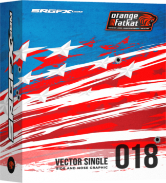 SRGFX RA Vector Racing Graphic Single 018