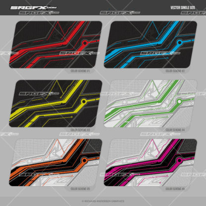 Vector Single Racing Graphic 020 | SRGFX.com