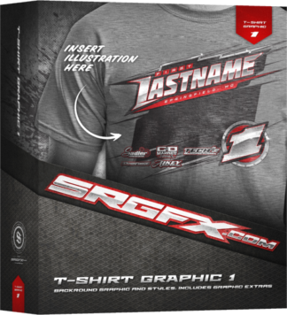 SRGFX T-Shirt Racing Graphic 1