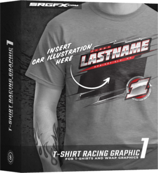SRGFX T-Shirt Racing Graphic 1
