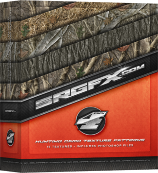 SRGFX Texture Pattern Pack 4 Hunting Camo Box