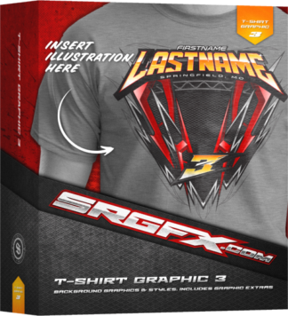 T-Shirt Racing Graphic 3 Box