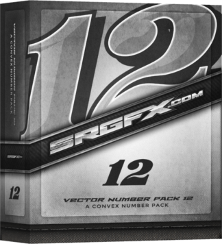 SRGFX Number Pack 12 Box