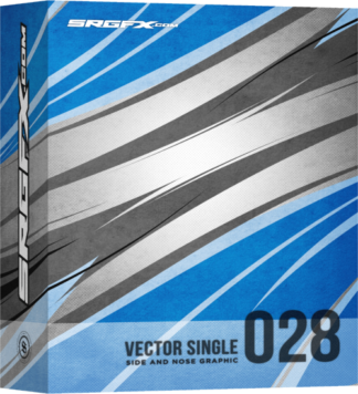 Vector Racing Graphic 028