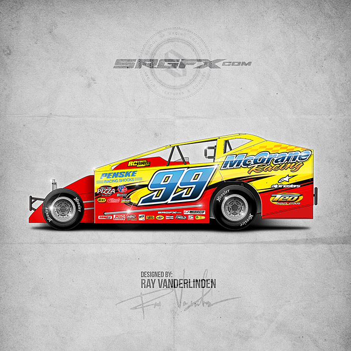 SRGFX Vector Racing Graphics Pack 9 Graphic 4 Example