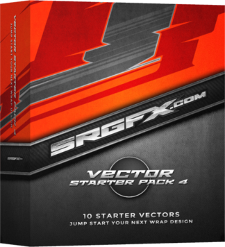 SRGFX Vector Racing Graphics Starter Pack 4