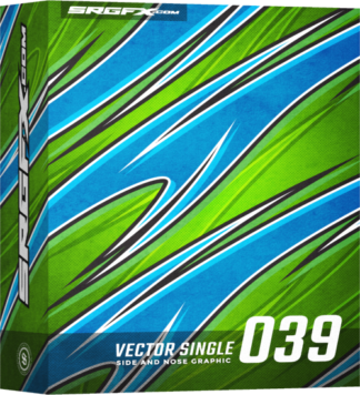 SRGFX Vector Racing Graphic Single 039 Box