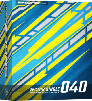 SRGFX Vector Racing Graphics Single 040 Box