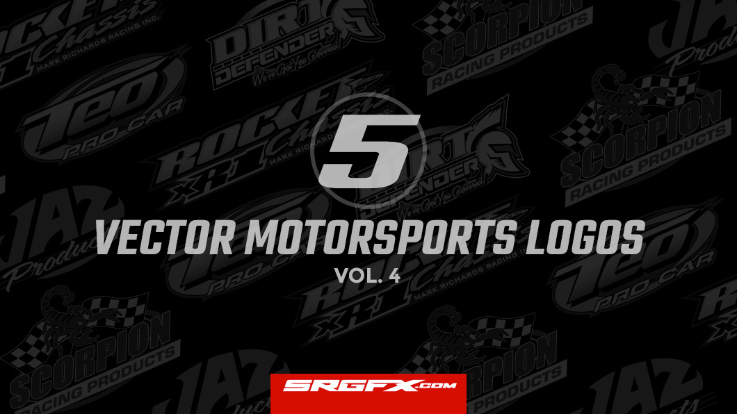 5 vector motorsports logos