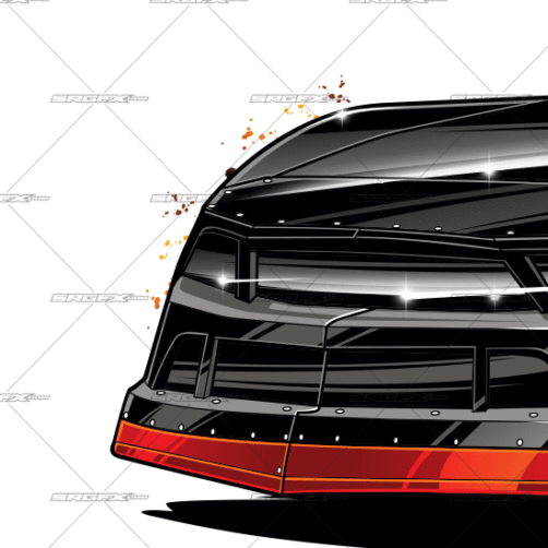 Street Stock Illustration 4 | School of Racing Graphics