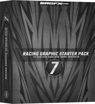 Vector Racing Graphics Starter Pack 7 Box