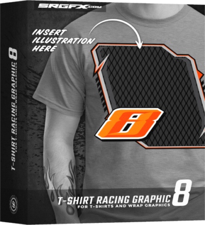 SRGFX T-Shirt Racing Graphic 8