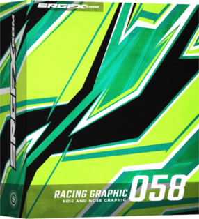 Vector Racing Graphic 058 | School of Racing Graphics