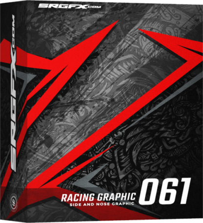 SRGFX Vector Racing Graphic 061
