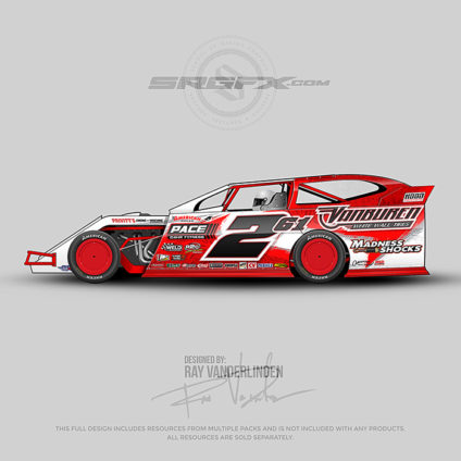 Vector Racing Number Set 24 | School of Racing Graphics