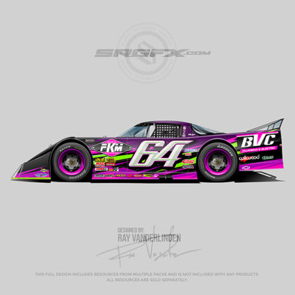 Vector Racing Graphic 064 | School of Racing Graphics