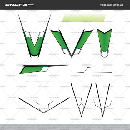 SRGFX Vector Racing Graphic 079 Motocross Graphic