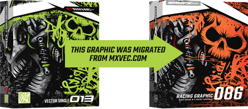 SRGFX MXVEC Vector Racing Graphic 086 Migration Banner