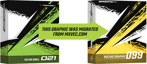 SRGFX MXVEC Vector Racing Graphic 099 Migration Banner