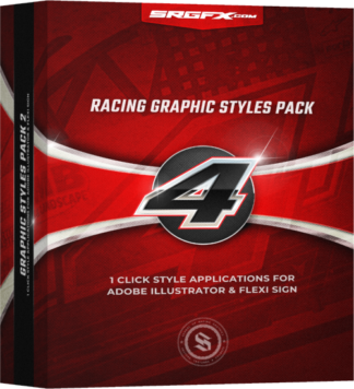 Racing Graphic Styles for Adobe Illustrator and Flexi Sign