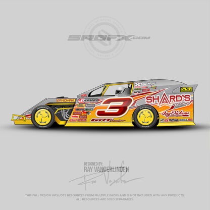 Shard's Windows 2020 Dirt Modified | School of Racing Graphics