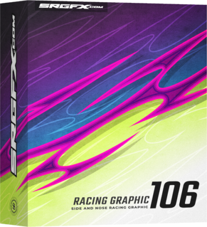 SRGFX Vector Racing Graphic 106