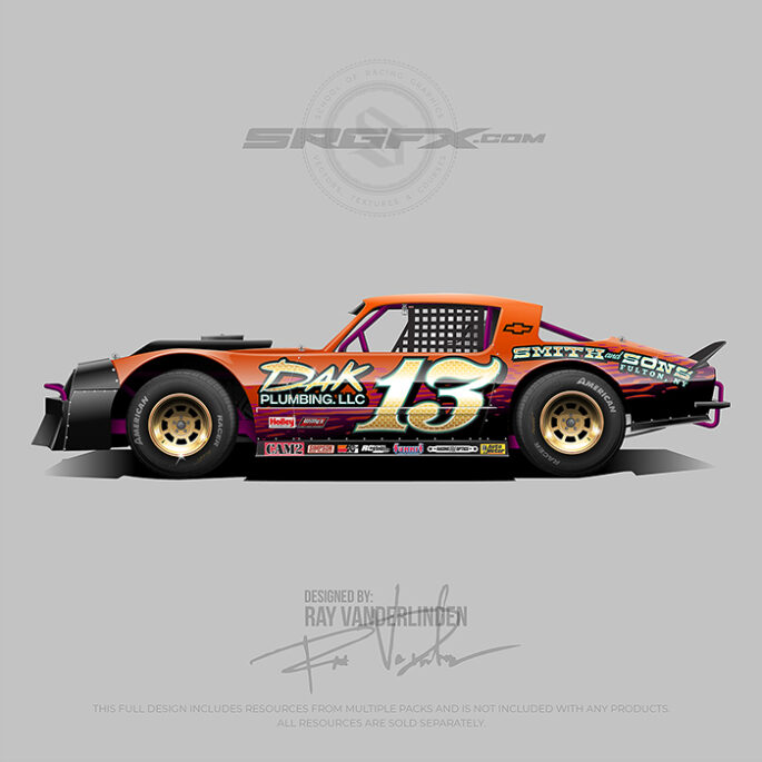 Vector Racing Number Set 30 | School of Racing Graphics