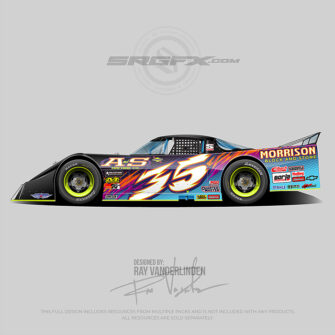 A and S Machine Co. 2021 Asphalt Outlaw Late Model
