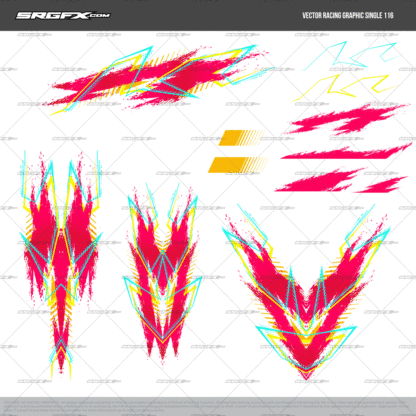 SRGFX Vector Racing Graphic 116 1