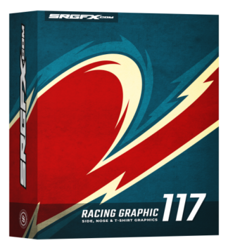 SRGFX Vector Racing Graphic 117 Box