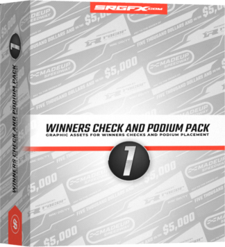 SRGFX Winners Check and Podium Pack 1