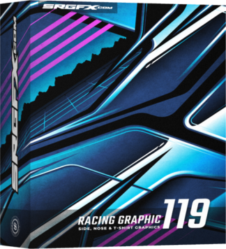 SRGFX Vector Racing Graphic 119