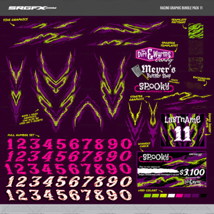 Smoke and Vapors Racing Graphics