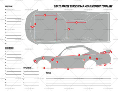 SRGFX Crate Street Stock Wrap Layout Template Measurement Sheet