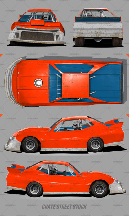 SRGFX Crate Street Stock Wrap Layout Template