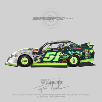 Thorn Hardware 2023 Fluorescent Yellow and Black Crate Street Stock