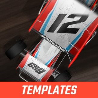 srgfx-racing-templates Race Car Wrap Design Templates