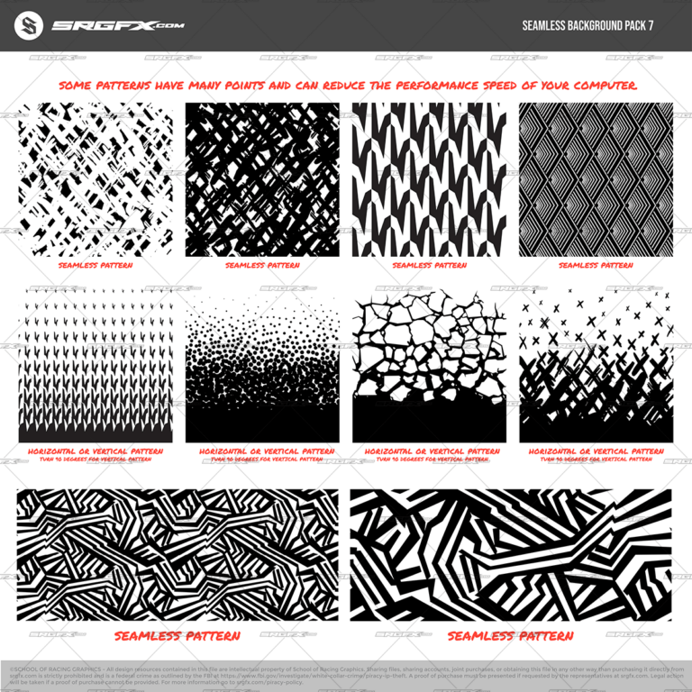 Seameless Racing Texture Seamless Background Pack 7 | School of Racing Graphics