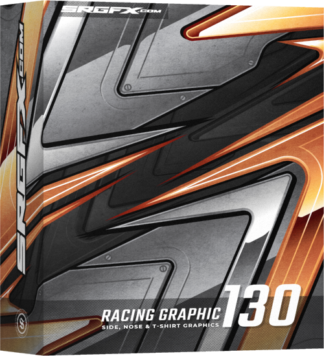 SRGFX Mecha Metal Racing Graphic 130