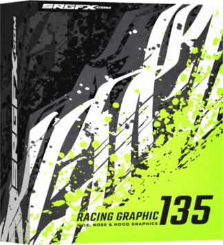 SRGFX Vector Racing Calligraphy Tribal Graphic 135 Box