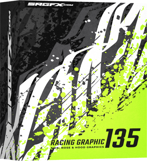 SRGFX Vector Racing Calligraphy Tribal Graphic 135 Box