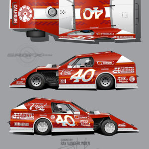 Haneth Sheet Metal Co. 2025 Dirt Modified Wrap Layout